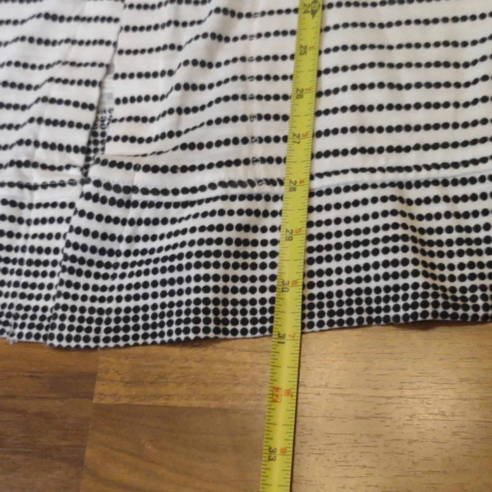 Chico's Ombre Dots Open-Front Hoodie Tunic